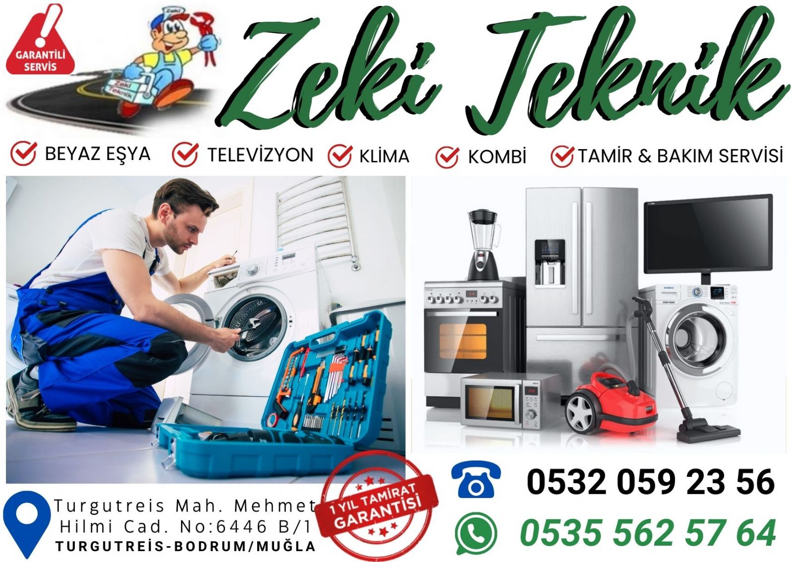 Turgutreis Beyaz Eşya Servisi